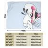 Hi Diddl Warm Soft Blanket  Kids Adult Plush Throw Blanket Funny Living Room Flannel Bedspread Sofa Bed Cover