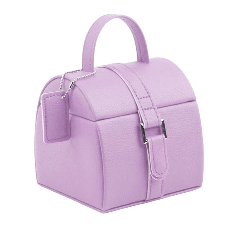 

Органайзер для украшений большой вместимости, многослойный кейс для хранения ожерелий и серег, влагозащищенный держатель для ювелирных изделий розовый