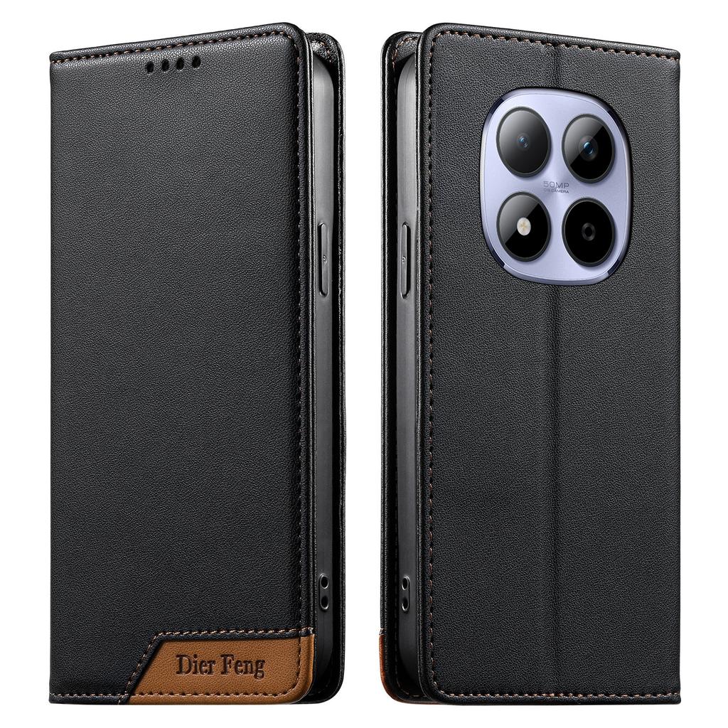 For Google Pixel 10 Pro XL/Pixel 9 Pro XL Case Wallet Stand Litchi Texture Genuine Cow Leather Flip