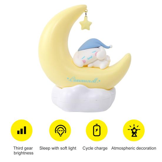 Adorable Anime Action Night Lamp Adjustable Figures LED Brightness Flicker Free Glowing Cartoon