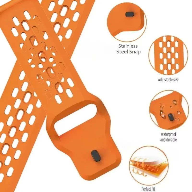 Silicone Strap for Huawei Watch Fit 4 3 Wristband Replacement Bracelet for Huawei Watch Fit 4 Pro Sports Breathable watcchband