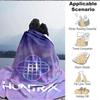 1pc Huntrix Flannel Blanket [Cozy Throw Blanket] For Sofa, Bed, Travel, Camping, Livingroom, Office, Couch, Chair, And Bed
