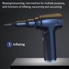 60W 11.1V 50000RPM 6000mah Cordless Air Duster Compressed Air Blower For Computer Keyboard Laptop Camera Rechargeable Cleaning Tool 3 In1