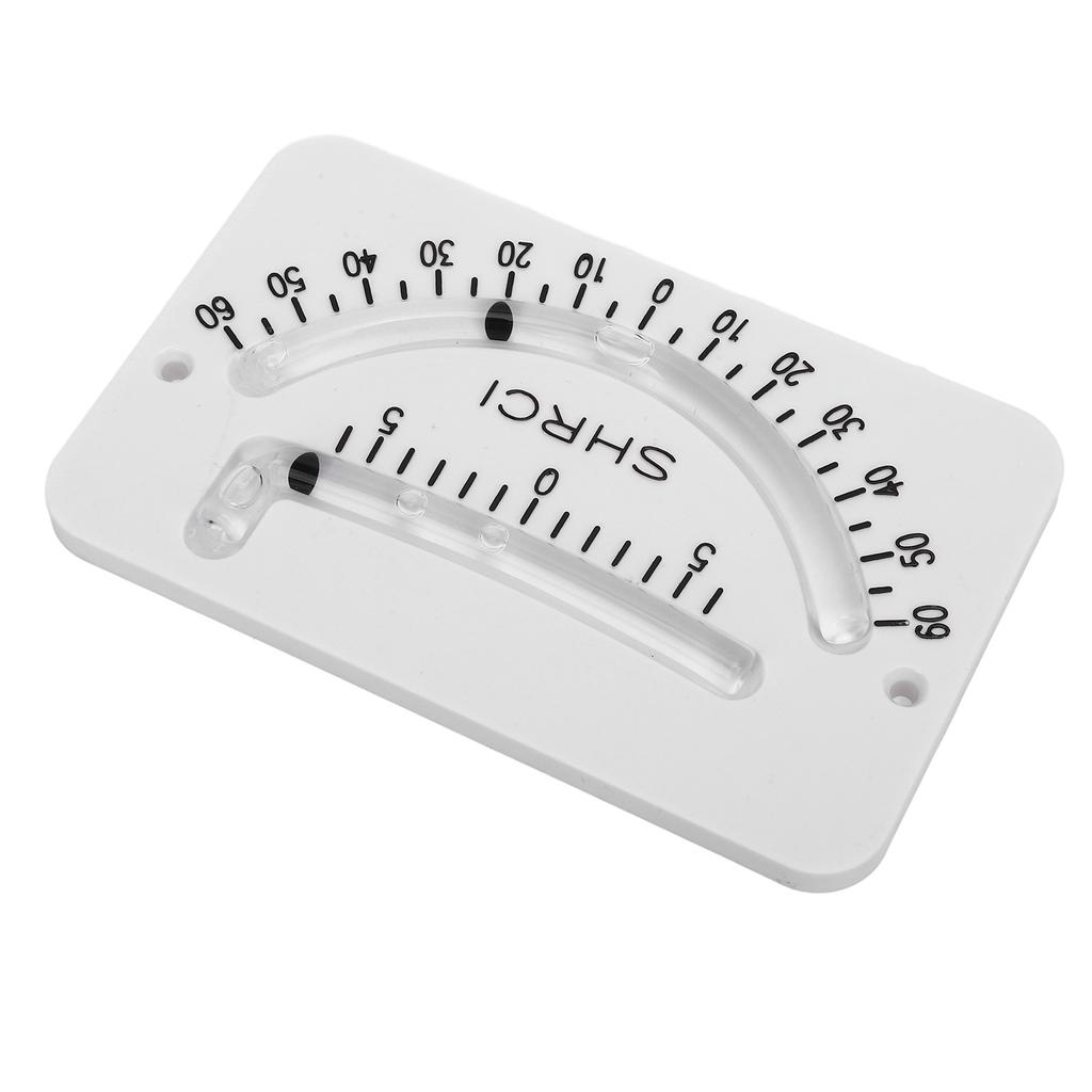 Dual Scale Inclinometer +  45 Degrees  Accurate Measurement for Off Road Vehicle Truck RV Trailer Boat
