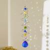 3D Tailwinds Rotating Crystals Ball Suncatchers Rotating Stabilizers Hangings Decorations for Window Tree Wall Indoor Outdoor