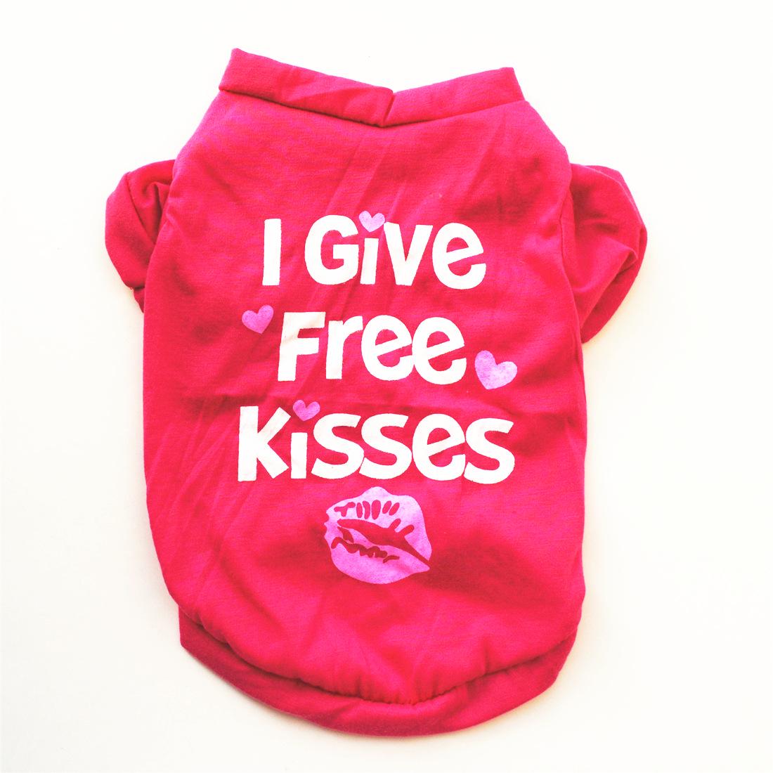 

Сорочки для собак Одяг для собак із милим принтом М’яка бавовняна футболка для домашніх тварин Дихаюча толстовка для цуценят Одяг для домашніх собак XS