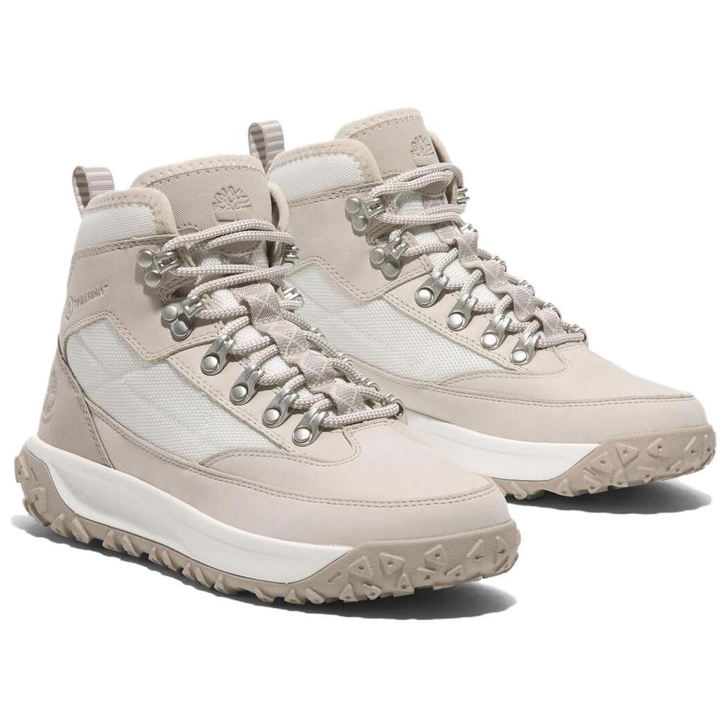Timberland Greenstride Motion Warm Waterproof Comfortable Stylish Mid-Calf Outdoor Boots Women boots White A2K14EM3