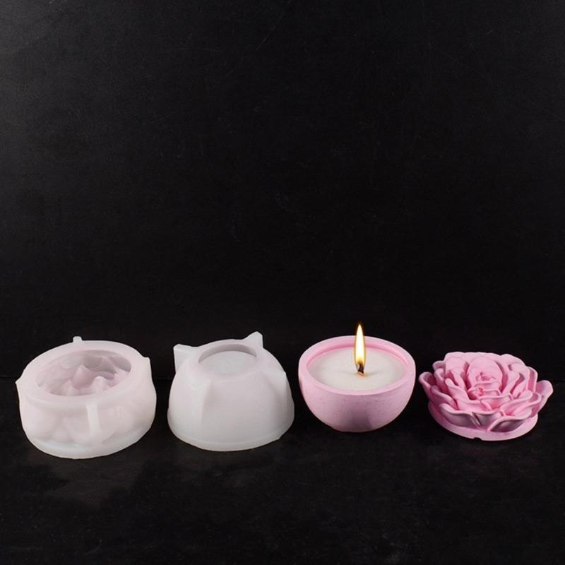 Large Flower Sturdy Silicone Resin Mold for Epoxy Castes Jewelry Dishes Tray Making Creative Craft Supplies Projects