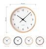 KATOMOKU muku clock 13 LL Oak wall clock Sweep movement radio km-139OARCS 382mm (SKP clock)