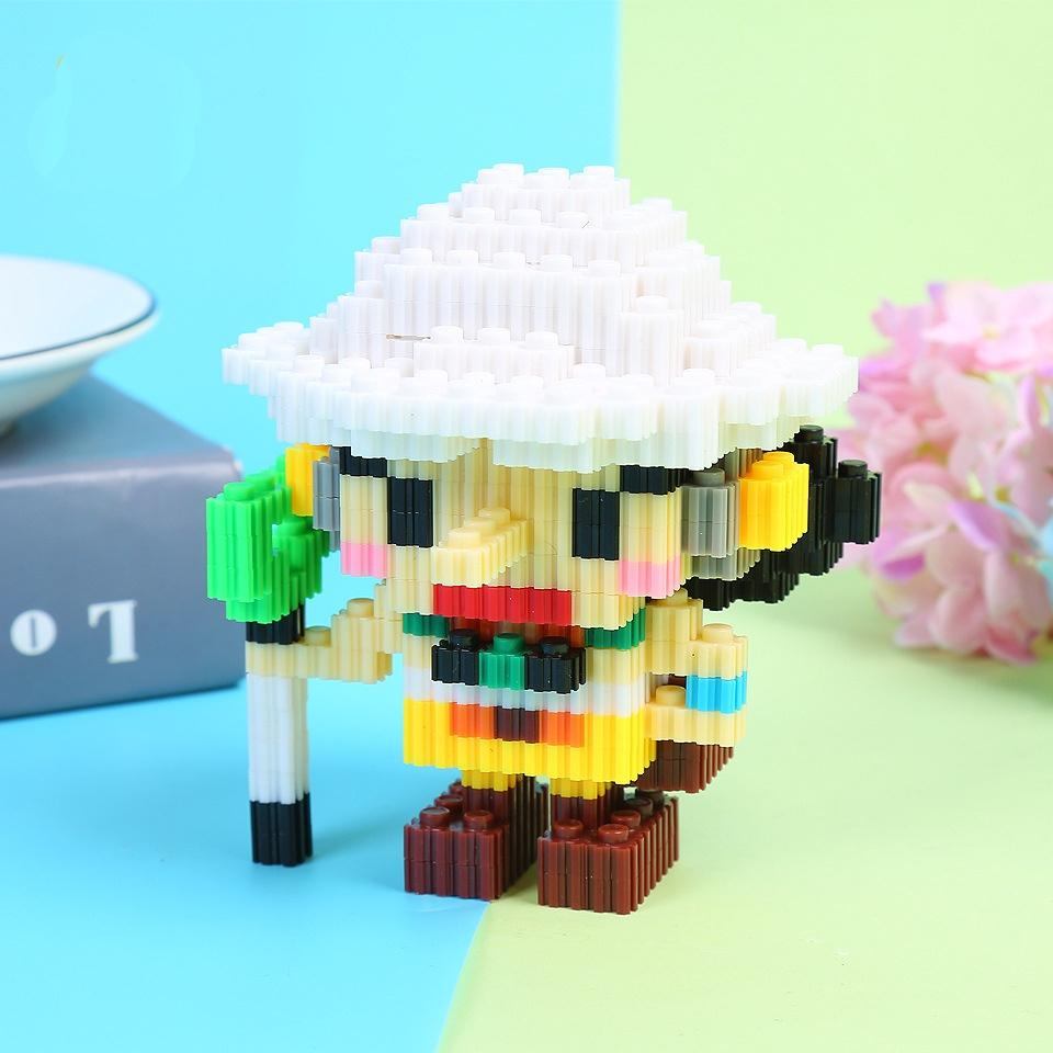 

Чарівні блоки Pirate Monkey D Luffy Chopper Zoro Portgas·D· Ace Micro Diamond Brick For Building Blocks Toys