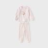David Bella Girls' Antibacterial Pajama Set