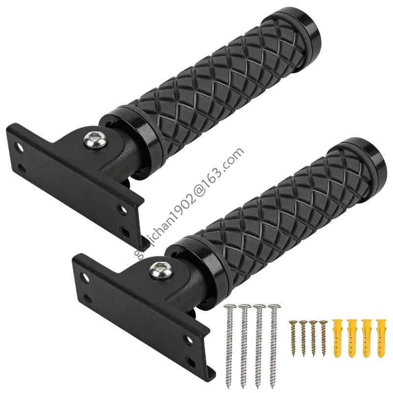 2Pcs Doorway Assist Support Handles Stair Assist Grab Bar Practical Handle For Enhanced Home Safety And Convenience X7AB