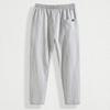 Men's Loose-Fit Cotton-Linen Trousers: Breathable, Trendy, Retro, Straight-Leg Casual Pants for Summer.