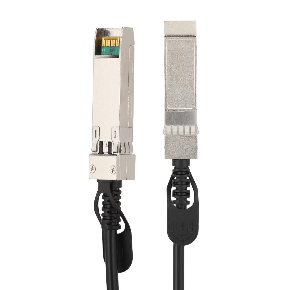 PVC SFP To SFP DAC 25Gbps Cable Black For Routers Firewalls Network Cards Transceivers