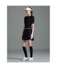 BEANPOLE GOLF [B_Under] Women'S Ribbed Mix Short Sleeve Pullover - Black