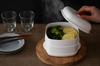 Ihara Kikaku Antibacterial Microwave most Lidless x x Made in Japan Steamer, Steamer, 15.6 17.5 H13.1cm, most1,