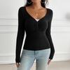 Women S Y2k Versatile Long Sleeve T Shirt Inner Wear