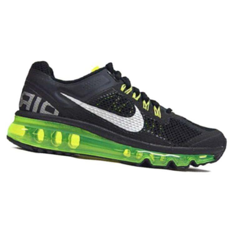 Nike Air Max 2013 Running Shoes Men Sneakers Black 555426-003