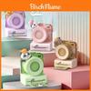 Creative Hand Gesture Pet Portable Neck Fan With Rechargeable Battery For Kids And Students