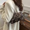 Yogodlns Trendy Motorcycle Punk Style Shoulder Bag for Women Solid Color Fashion Rivet Commuter Small Square Underarm Bag