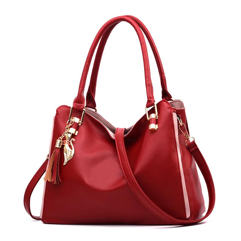 Women's Bag New Autumn and Winter All-match Messenger Bag Ladies Fashi Wing Single Shoulder Bag Simple High Capacity Handbag