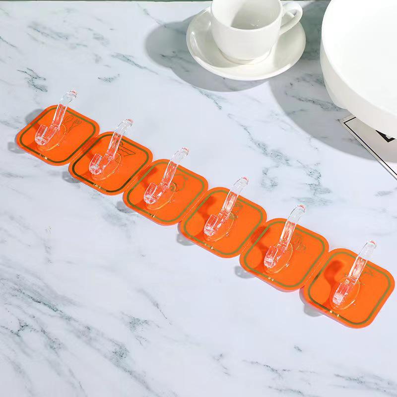 Strong Adhesive Transparent Wall Hooks - Heavy Duty, No-Trace, No-Punching, Wall-Mounted Hanging Solution