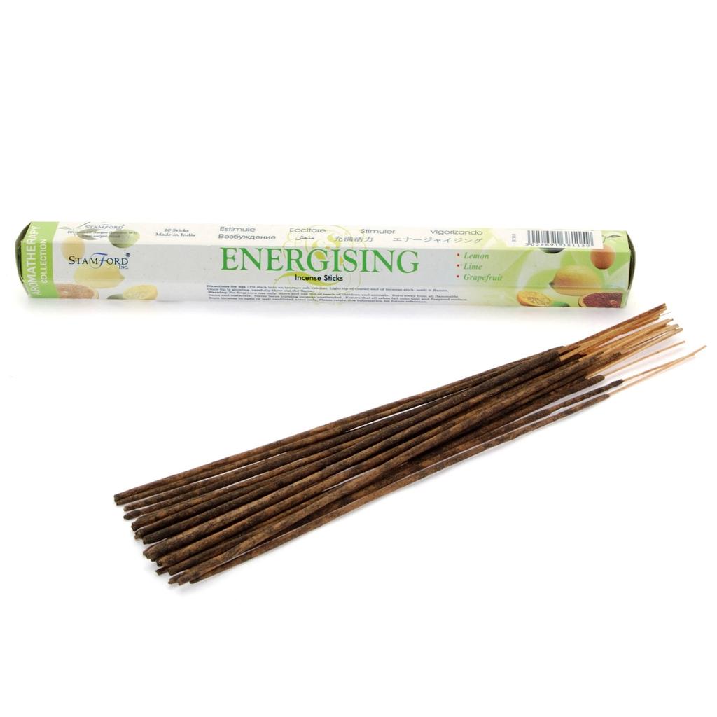 Incense Sticks Energising Pack of 20 Stamford