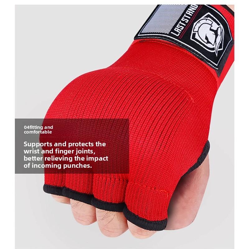 Gelové rukavice, Boxerské rukavice s půlprsty, Rychlé bandážování rukou pro líné lidi, Ochranné bandáže, Boj, Box, Muay Thai