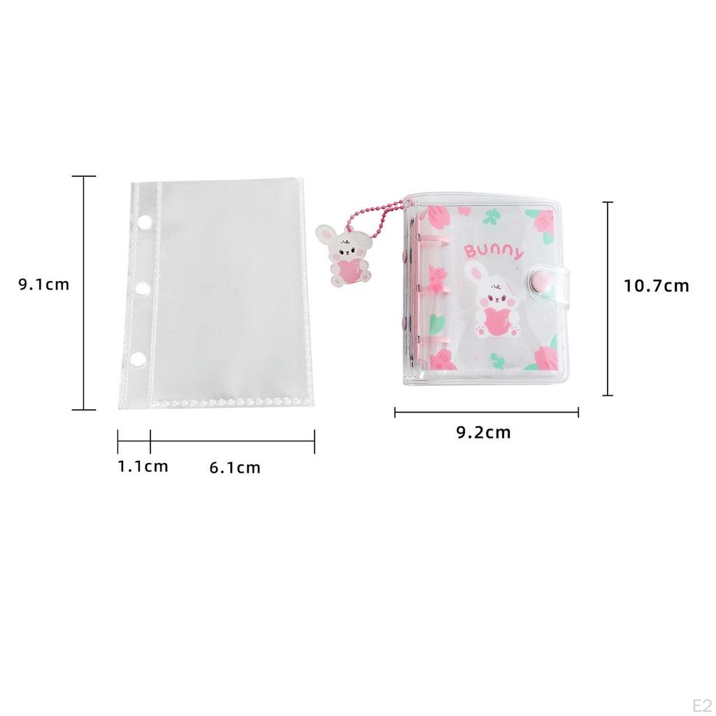 Compact Photo Album - 10 Pocket Picture Holder for Precious Memories