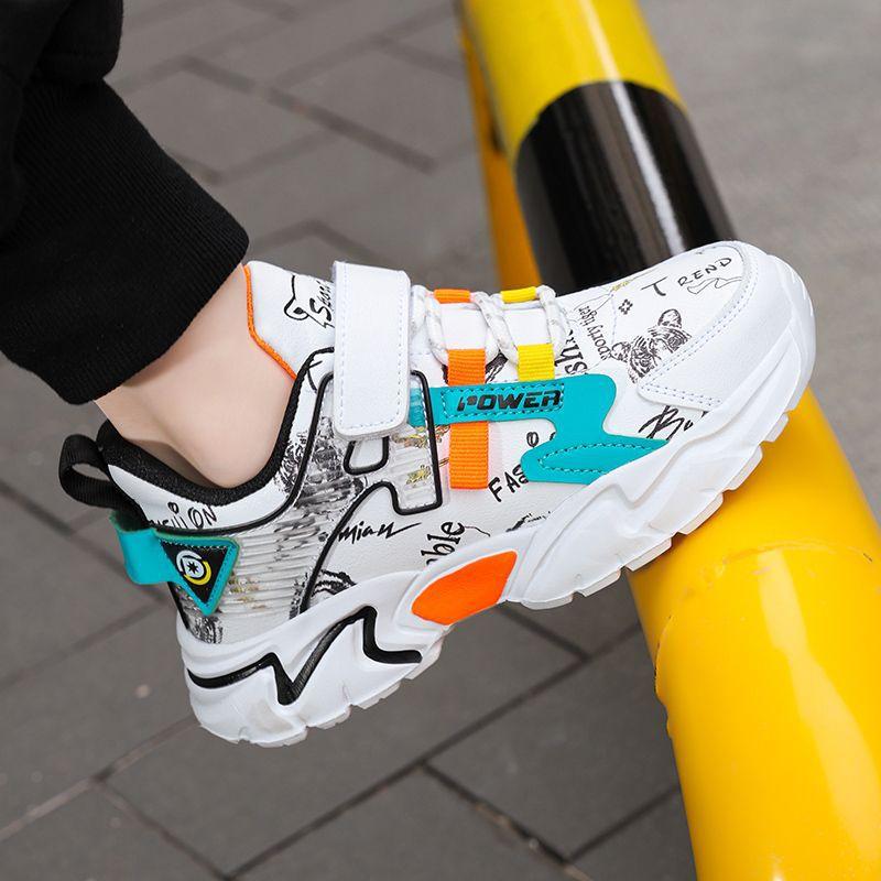 

Мальчиковые хлопковые туфли, подростковые две хлопковые спортивные туфли водонепроницаемые и теплые, детские баскетбольные туфли для среднего и старшего возраста, бархатные 2025 осень и зима n 28 yards/inner length 17.5cm