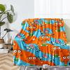 The Amazing World of Gumball Theme Printed Blanket - Perfect for Couch, Bed, Travel & Outdoor Use | Machine Washable, Cozy & Durable.