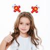 Funny Crab Decor Headband Spring Design Animal Hairband Cartoon Crab Hair Hoop Photo Props Hair Accessories
