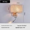 European LED Wall Lamp: Wooden Craft Bedside Light for Hotel or Bedroom