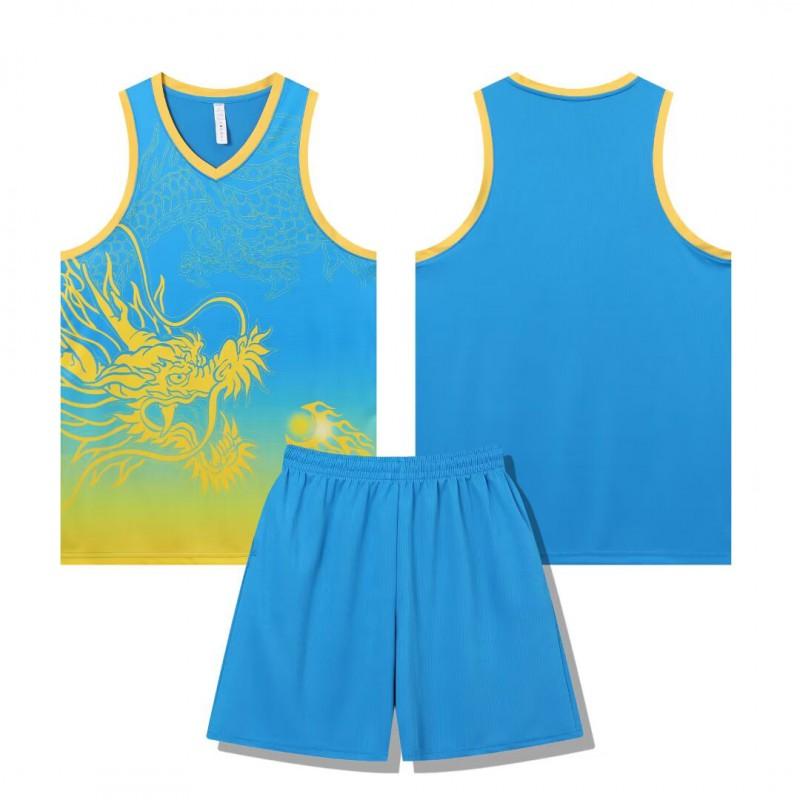 Dragon Boat Team Uniforms Custom Printed Basketball Style Festival