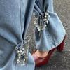 Detachable Trouser Brooch Chain Clothing Jewelry Jewelry Gift Imitation Pearl Tassels Chain Clothes Decor