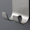 Stainless Steel Drillless Bathroom Razors Holder Wall Mounted Hook For Shaver Organizers Waterproof Rustproof Bath Storage Solution