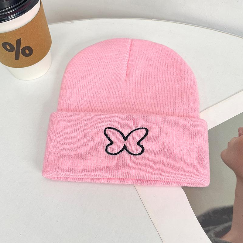 Korean Balaclava Hat for Women Winter Warm Hooded Scarf One Piece Knitted Woolen Hat Ear Protection Pullover Hat