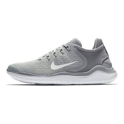 Free RN 2018 Wolf Grey Women Sneakers White Volt 942837-003