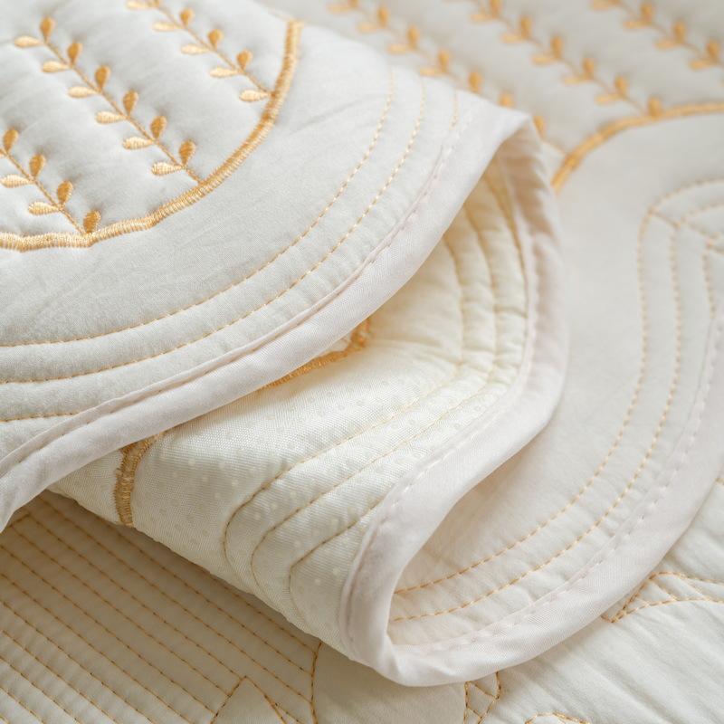 Cream Wind Four-Season Sofa Cushion Fabric Four-Season Universal  New Pure Cotton Seat Cushion Sub-Cover Cloth Towel Non-Slip Cover