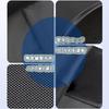Car Window Side Window Car UV Reduces Interior Magnetic Privacy Easy Blocks Sun UV Unobstructs Driving Includes 2 Front Row Left and Right Sunshade,