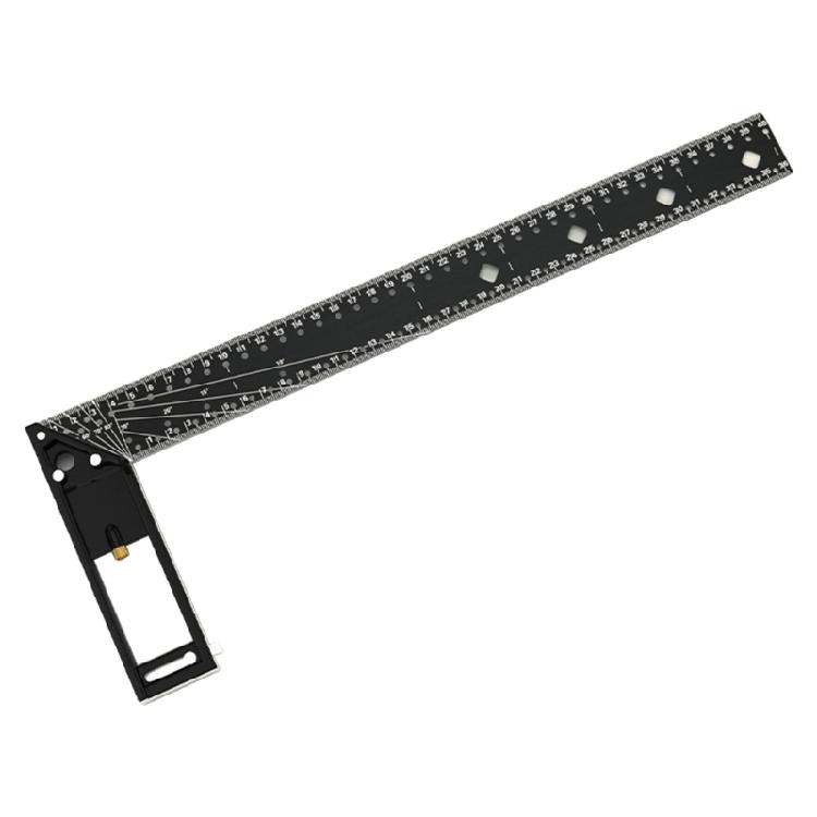 Carpenter Square, L Square Right Angles Ruler Aluminum Square Ruler Woodworking