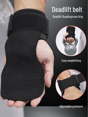 Schützende Fitness-Griffhandschuhe & Handgelenkstütze für Klimmzüge und Kreuzheben