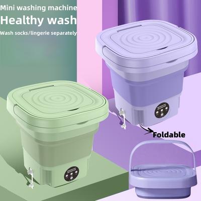 Portable Small Foldable Washing Machine Student Single Person Travel Automatic Small Washing Machine Children's Washing Machine