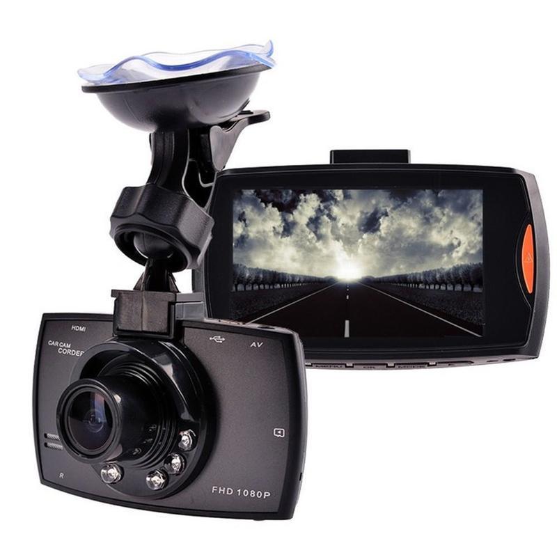 Black 1080P HD Driving Recorder Ultra-clear Car DVR Dashcam Video Recorder