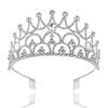 Bridal Baroque Large Crown Rhinestone Hair Accessories Queen Luxury Crown Wedding Headdress Accessories Headband