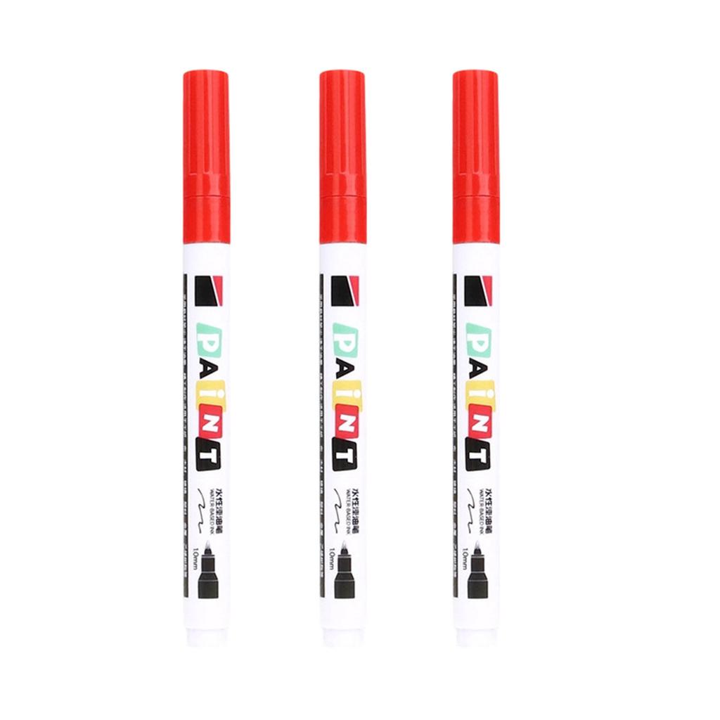 3Pcs Monument Paint Pen Sunproof Waterproof Stone Marker Pen For Writing Coloring On Tombstones Gravestone Restoration