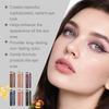 Penna Eyeliner 2in1 Formula Anti-Macchia Impermeabile Lunga Tenuta Trucco Quotidiano per Principianti Applicazione Fluida Eyeliner Ombretto