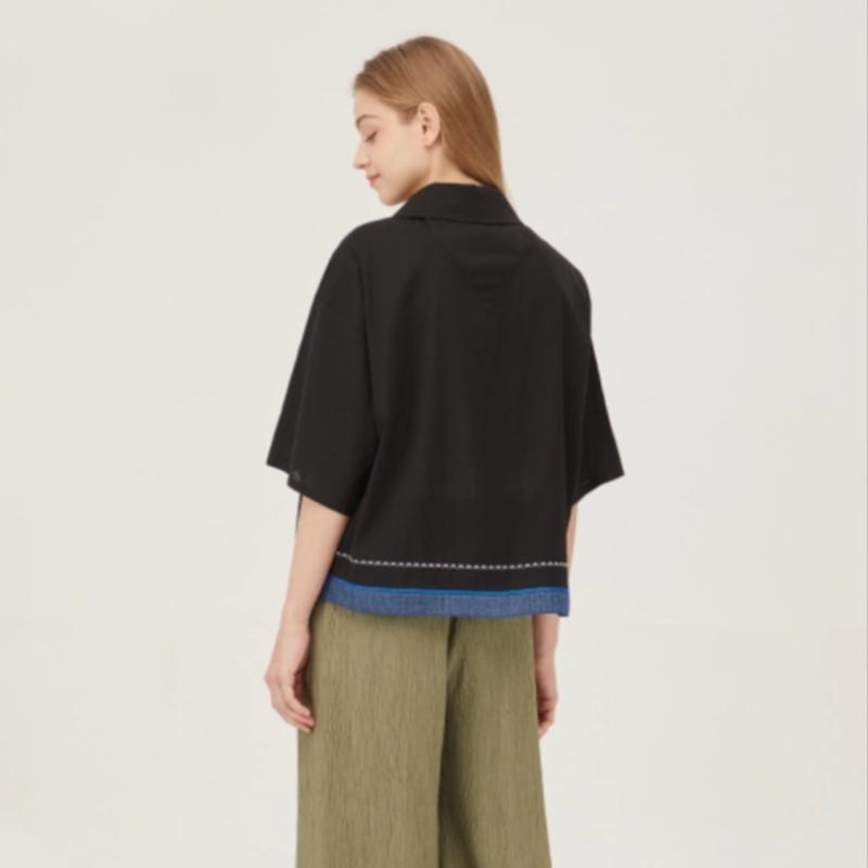 Benetton Benetton Linen Blend Andy Blouse Babla9531