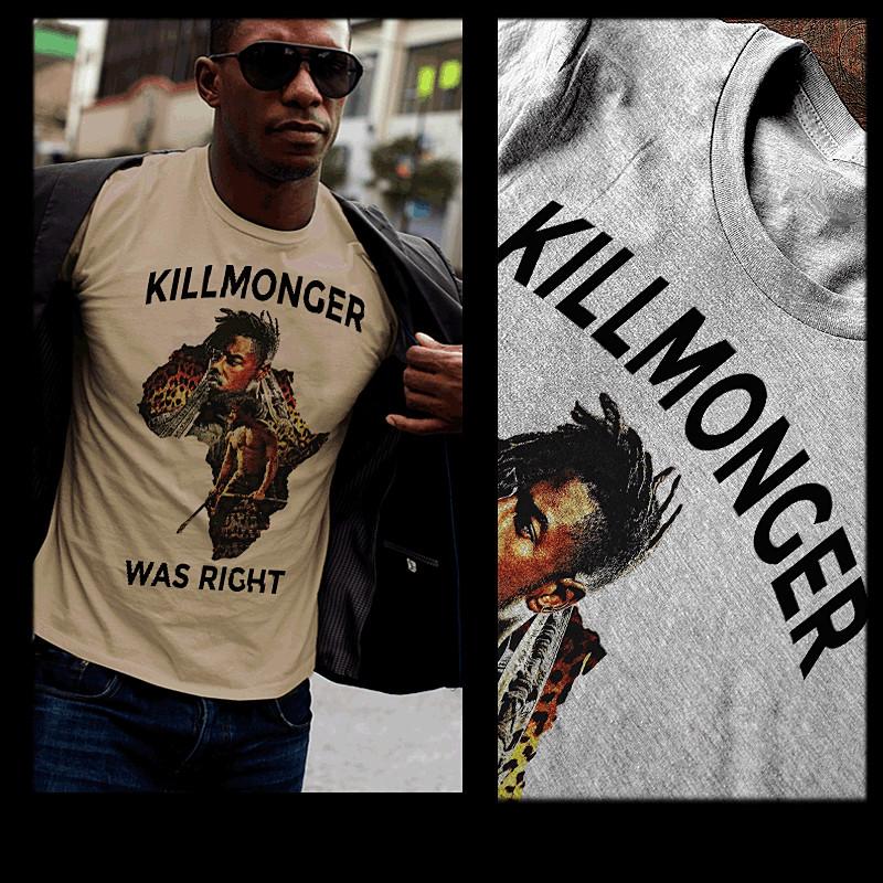 Kilmonger T-Shirt Black History Month Panafrican melanin Civil Rights Africa S