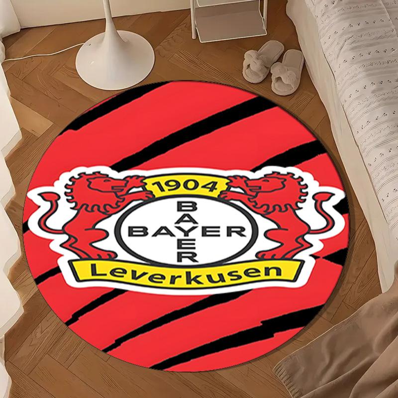 1PC rug Bayer Football Club Round mat Home Decor, Chair rug For livingroom,Bedroom, doormat home decor Birthday Gift Christmas Gifts